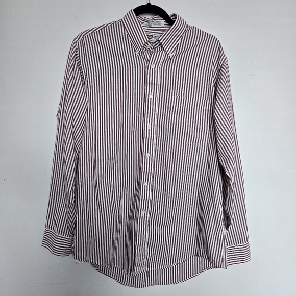 VTG Harvard The Coop Classic Striped Men's Shirt - Picture 1 of 8